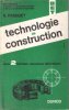 Technologie De Construction . Tome 2 : fonctions Mécaniques Élémentaires. PASQUET R.