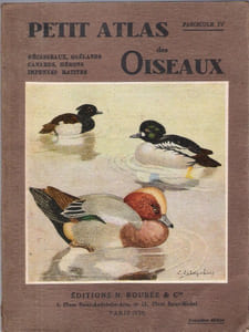 Petit Atlas Des Oiseaux . Fascicule  IV - Bécasseaux , Goélands , Canards , Hérons , Impennes , Ratites