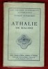 ATHALIE De Racine. MONGREDIEN Georges