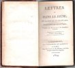 Lettres De Pline Le Jeune En Latin et En Français , Suivies Du Panégyrique De Trajan  . Tome Premier ( I ). PLINE LE JEUNE