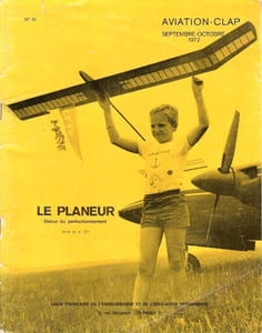 Aviation-Clap . Septembre - Octobre 1972 : Le Planeur , Début du Perfectionnement . Complet du Plan Hors-Texte