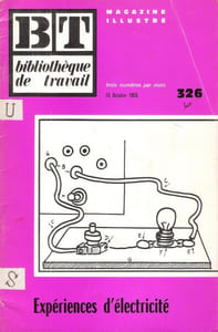 BT ( Bibliothèque De Travail ) n° 326 Du 15 Octobre 1955 - Expériences d'électricité