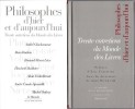 Philosophes d'hier et d'aujourd'hui : Trente Entretiens Du Monde des Livres.  GLUCKSMANN , BADIOU , LEVY , BADINTER , FINKIELKRAUT , COMTE-SPONVILLE , ...