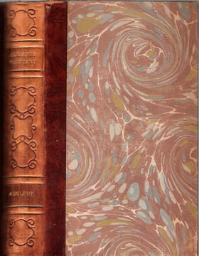 Adolphe. CONSTANT Benjamin