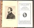 Poésies Nouvelles 1836 - 1852. MUSSET Alfred De
