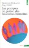 Les Pratiques De Gestion Des Ressources Humaines. PICHAULT François , NIZET Jean