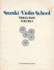 Suzuki Violin School . Violin Part - Volume 1. SUZUKI