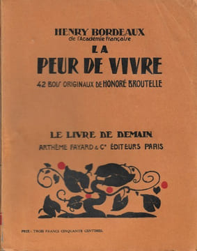 La Peur De Vivre. BORDEAUX Henri , FEVAL Paul