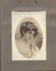 Sept Portraits Romantiques Photographiques D'actrices Vers 1880. Anonyme