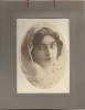 Sept Portraits Romantiques Photographiques D'actrices Vers 1880. Anonyme