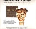 SAINT-GUILHEM-LE-DESERT , La Sculpture Du Cloître De l'Abbaye De Gellone. SAINT-JEAN Robert