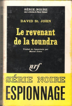 Le Revenant de La Toundra. SAINT JOHN David