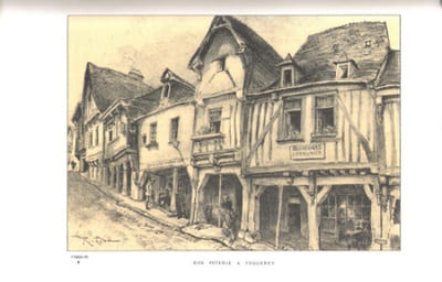 La Vieille France : Bretagne Tome Premier - Texte , Dessins et Lithographies