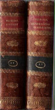 Oeuvres Complètes De Voltaire : Tomes 17 , 18 : Histoire De Charles XII , Roi De Suède , Suivie De Celle De L'Empire De Russie Sous Pierre- Le - ...