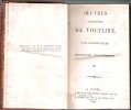 Oeuvres Complètes De Voltaire : Tomes  31 et 32 : Dictionnaire Philosophique III et IV. VOLTAIRE ( François-Marie Arouet )
