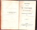 Oeuvres Complètes De Voltaire : Tome 56 : Correspondance Générale XIII. VOLTAIRE ( François-Marie Arouet )