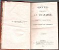 Oeuvres Complètes De Voltaire : Tomes  38 et 39 : Commentaires Sur Corneille . Complet En 2 Volumes. VOLTAIRE ( François-Marie Arouet )