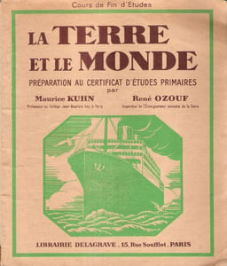 La Terre et Les Hommes : Préparation Au Certificat D'études Primaires