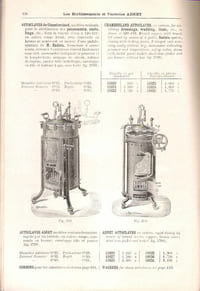 Les Etablissements et Verreries ADNET . Catalogue N° 25 comprenant le matériel du laboratoire médico-chimique , de la stérilisation pratique en pharmacie , des appareils de Pharmacie galénique
