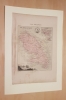 Carte de L'ÎLE DE LA MARTINIQUE. VUILLEMIN Alexandre ( 1812 - 1880 ) , Géographe