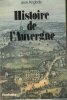 Histoire de l'Auvergne. ANGLADE Jean