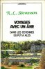 Voyages avec un âne dans les Cévennes du Puy à Alès . STEVENSON Robert Louis 