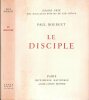 Le Disciple . BOURGET Paul