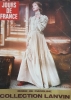 Mode de Caroline . Collection LANVIN  . Jours de France n° 905 - 25 avril 1972. DASSAULT Marcel Rédacteur en chef