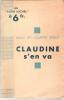 Claudine S'en Va. WILLY ET COLETTE WILLY