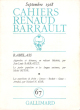 Cahiers Renaud- Barrault N° 67 : Rabelais. Collectif