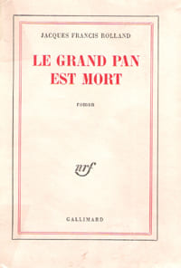 Le Grand Pan Est Mort