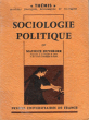 Sociologie Politique. DUVERGER Maurice
