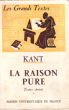 La Raison Pure Extraits . De La Critique . Choisis et Présentés Par Florence Khodoss. KANT Emmanuel