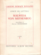Choix De Lettres à Malwida Von Meysenbug  . Cahier 1. ROLLAND Romain