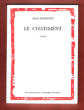 Le Chatiment : Poemes. BOISSENOT Alfred