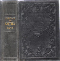 Almanach De Gotha pour L'année 1847. Collectif