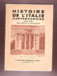 Histoire De L'Italie Contemporaine 1870-1946. VAUSSARD Maurice