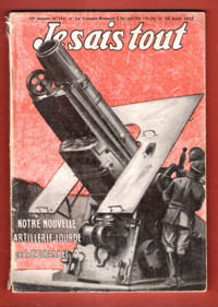 Je Sais Tout n° 141 . 15 Août  1917. LAFITTE Pierre