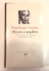 ŒUVRES COMPLÈTES. COURIER Paul-louis
