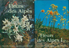 Fleurs des Alpes.tomes 1 et 2. Walter Rytz