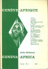 Genève Afrique. Acta Africana. Vol. II . No 2. Collectif