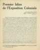 Premier bilan de l'Exposition coloniale.. [SURREALISME]