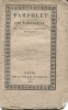 Pamphlet des pamphlets. COURIER (Paul-Louis)
