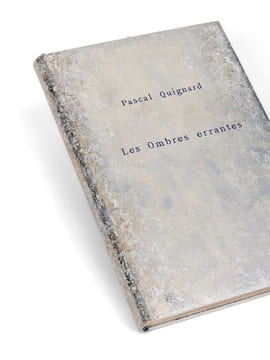 Les Ombres errantes.. QUIGNARD (Pascal)