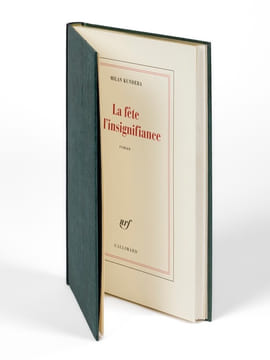 La Fête de l'insignifiance.. KUNDERA (Milan)