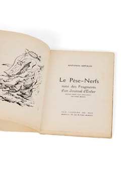 Le Pèse-nerfs. Suivi des Fragments d'un journal d'enfer. ARTAUD (Antonin)