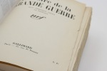 Histoire de la Grande Guerre. BIDOU (Henry)