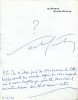 Lettre autographe signée à Paul Ramadier. GUITRY (Sacha)