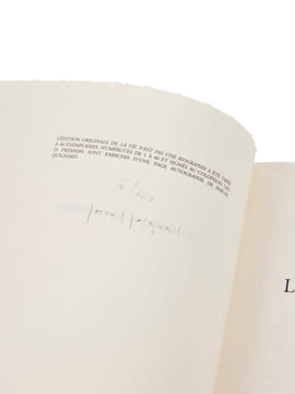 La vie n'est pas une biographie.. QUIGNARD (Pascal)