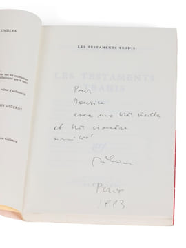 Les Testaments trahis.. KUNDERA (Milan)